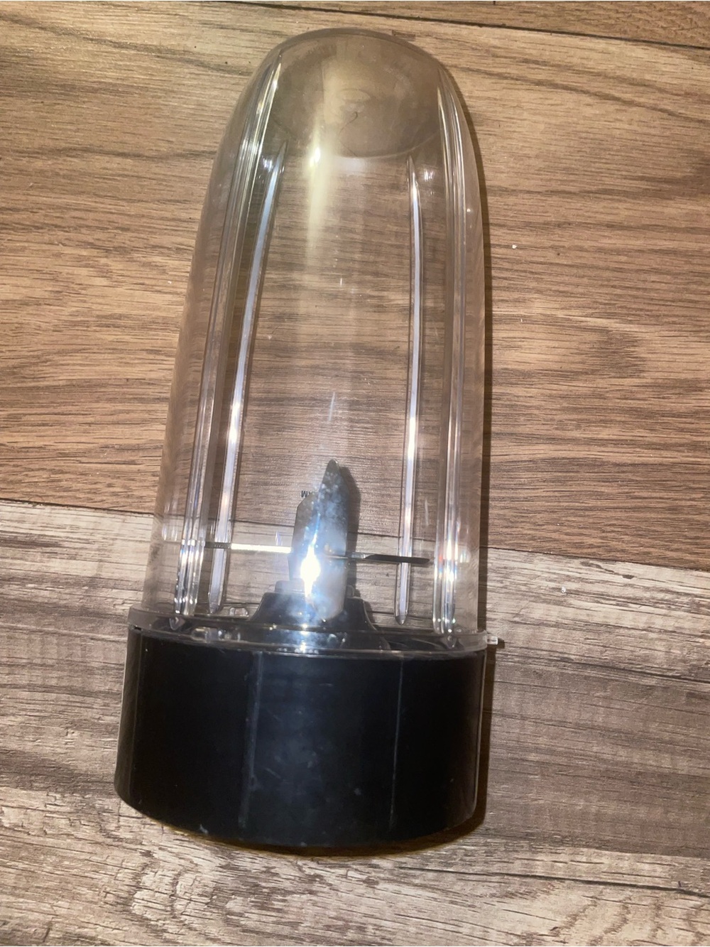 Black and Clear Dome Lantern Accent -